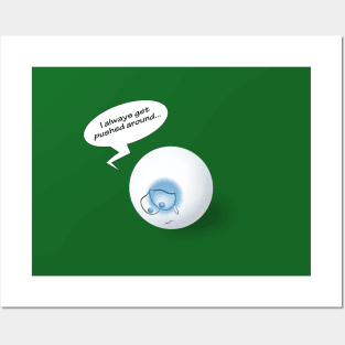 billiard ball blues Posters and Art